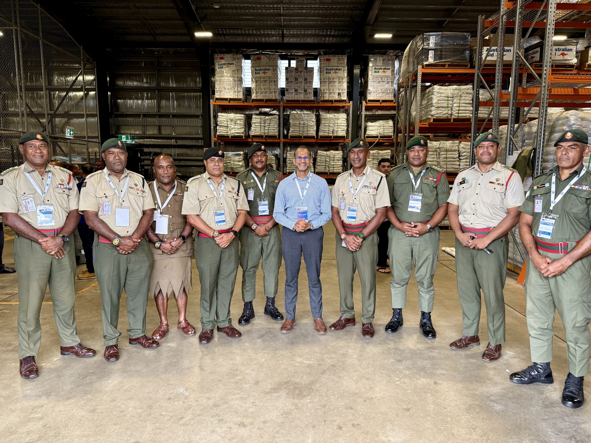 Group photo with participants of a programme activity